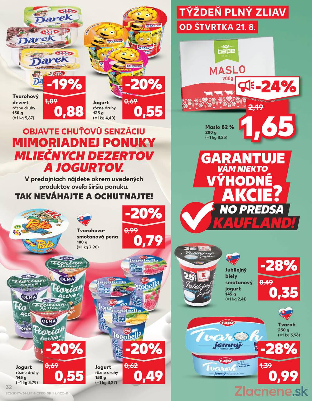 Leták Kaufland - Kaufland 21.8. - 27.8. - Kaufland Prievidza (Necpaly) - strana 32