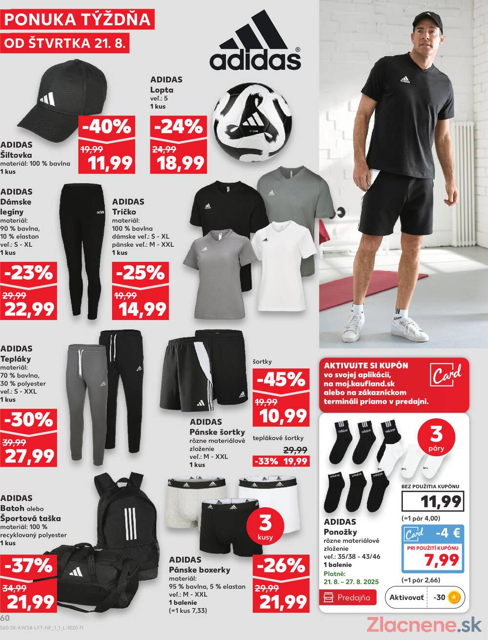 Leták Kaufland - Kaufland 21.8. - 27.8. - Kaufland Prievidza (Necpaly) - strana 60