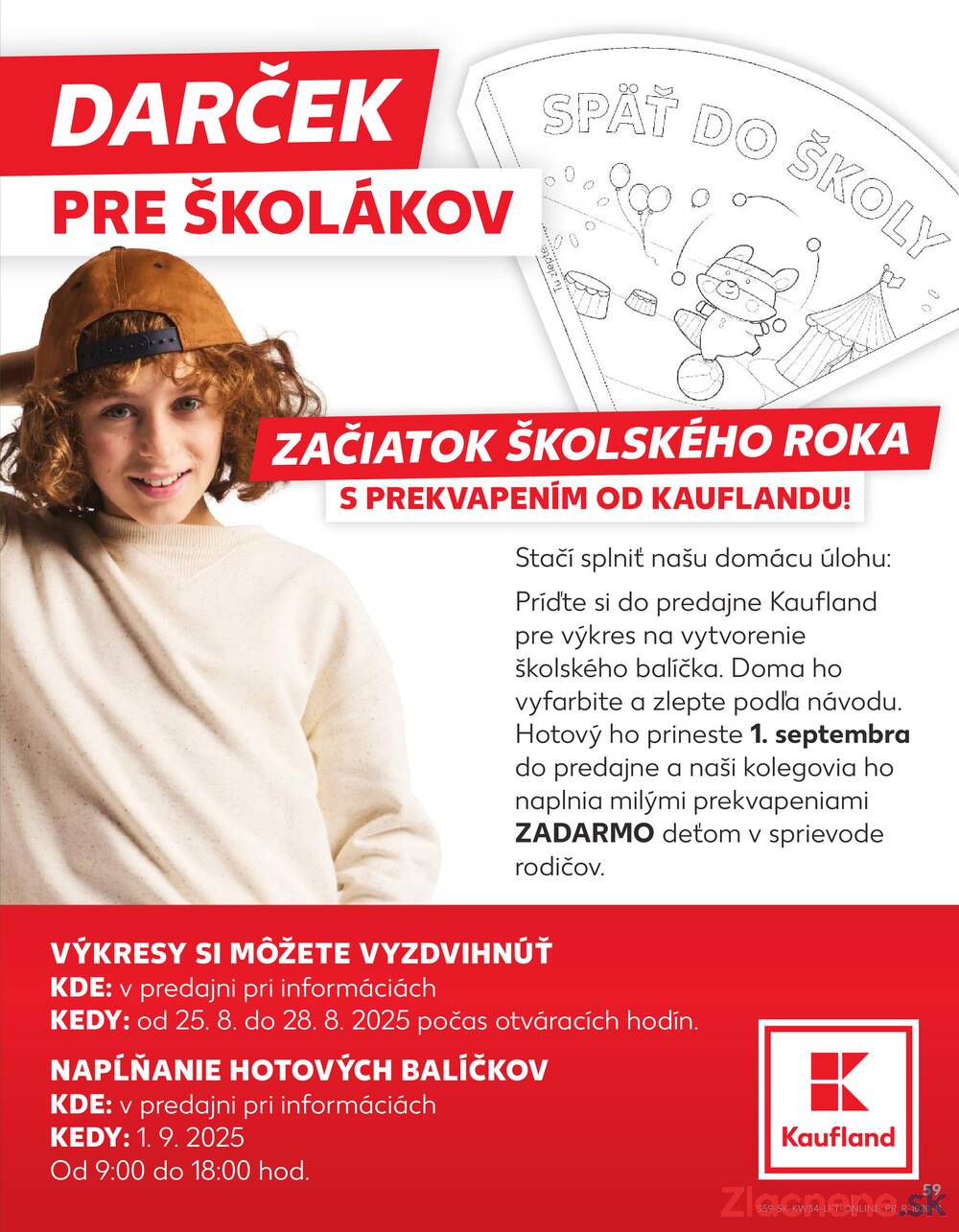 Leták Kaufland - Kaufland 21.8. - 27.8. - Kaufland Trnava - Nová ul. - strana 59