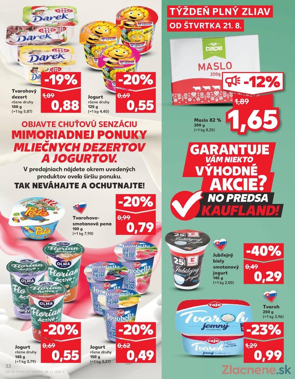 Leták Kaufland - Kaufland 21.8. - 27.8. - Kaufland Senica - strana 32