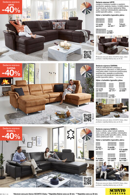 Sconto nábytok od 27.8. do 23.9.2025