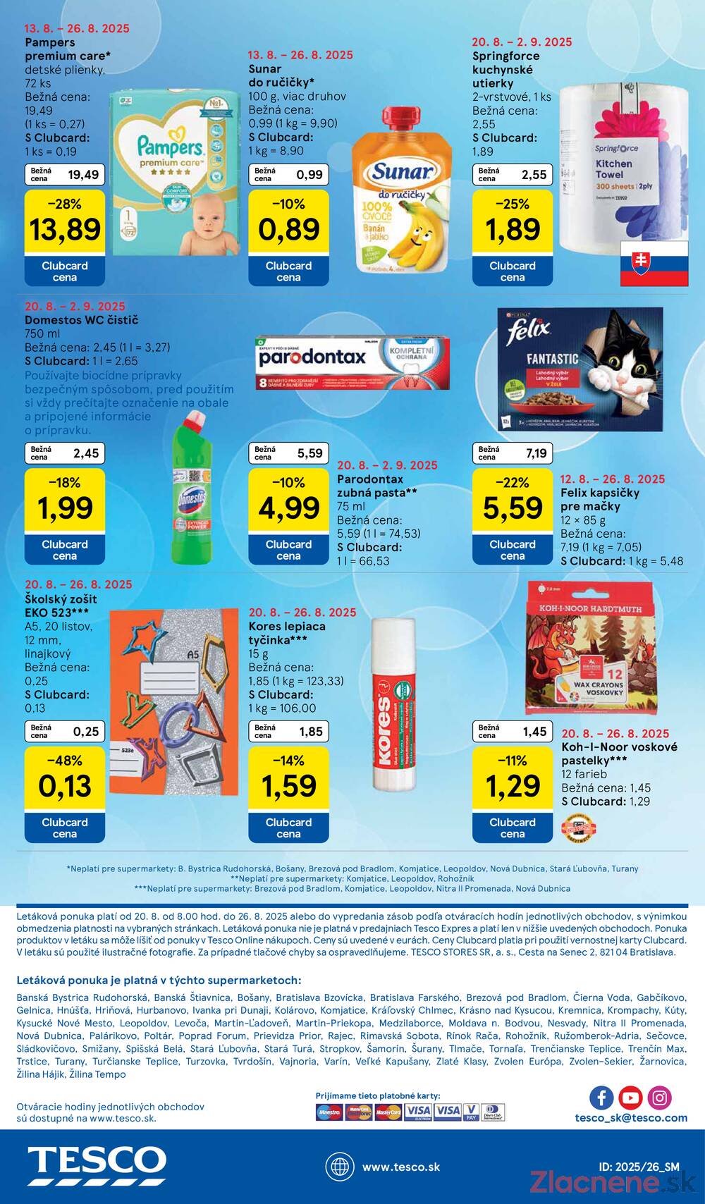Leták Tesco - Tesco supermarkety od 20.8. do 26.8.2025 - strana 23