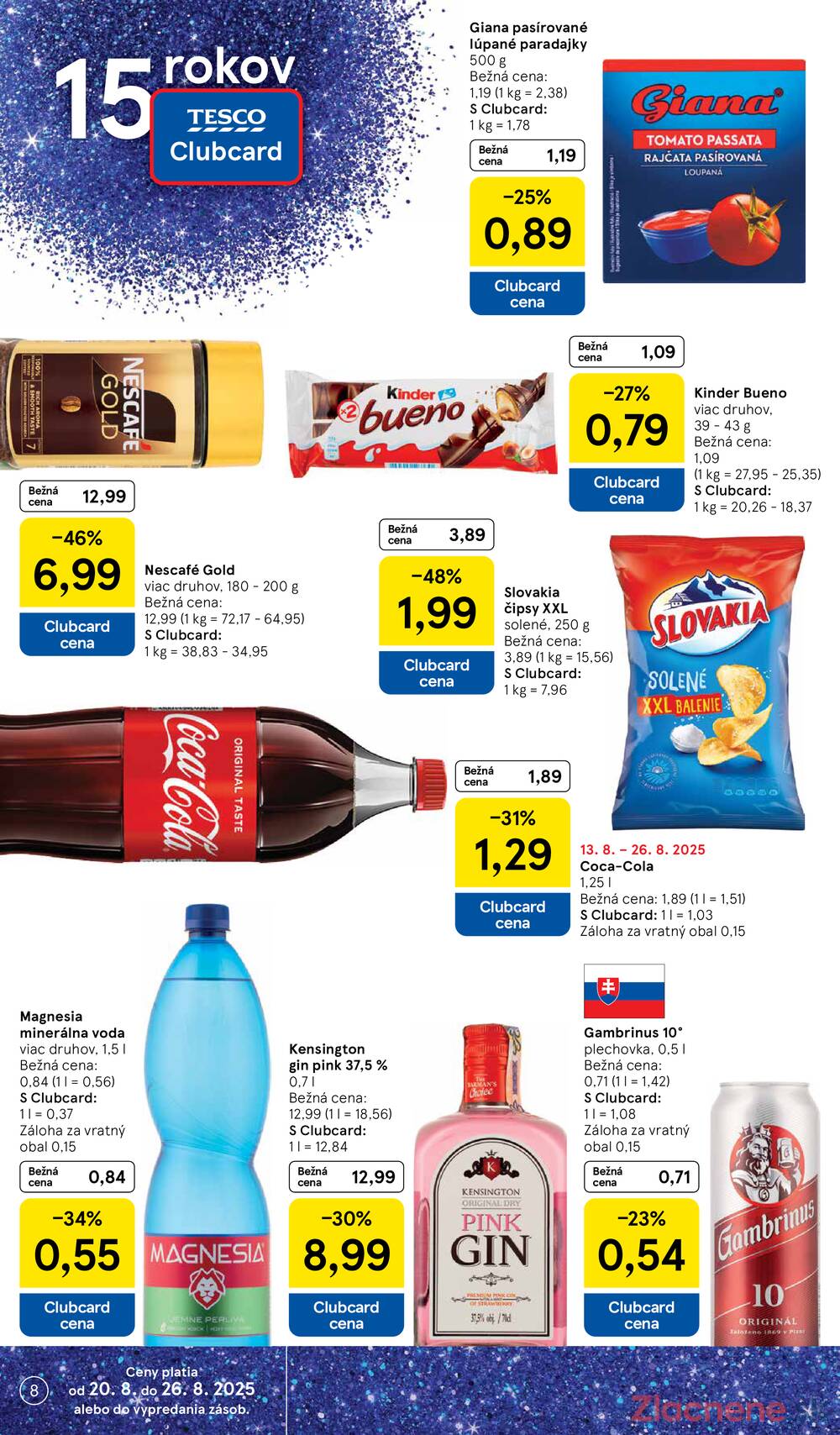 Leták Tesco - Tesco malé hypermarkety od 20.8. do 26.8.2025 - strana 8