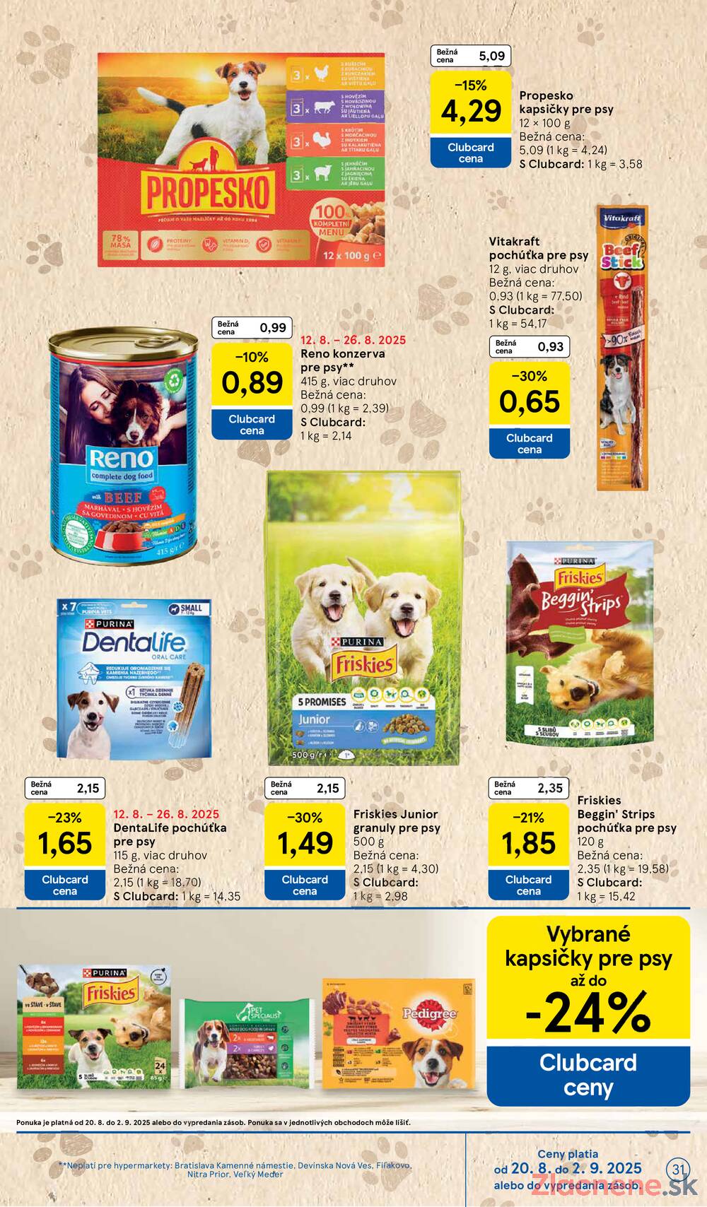 Leták Tesco - Tesco malé hypermarkety od 20.8. do 26.8.2025 - strana 31