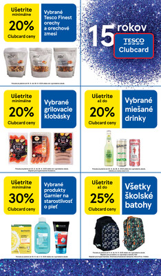 Tesco malé hypermarkety od 20.8. do 26.8.2025