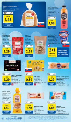 Tesco malé hypermarkety od 20.8. do 26.8.2025