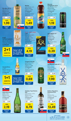 Tesco malé hypermarkety od 20.8. do 26.8.2025