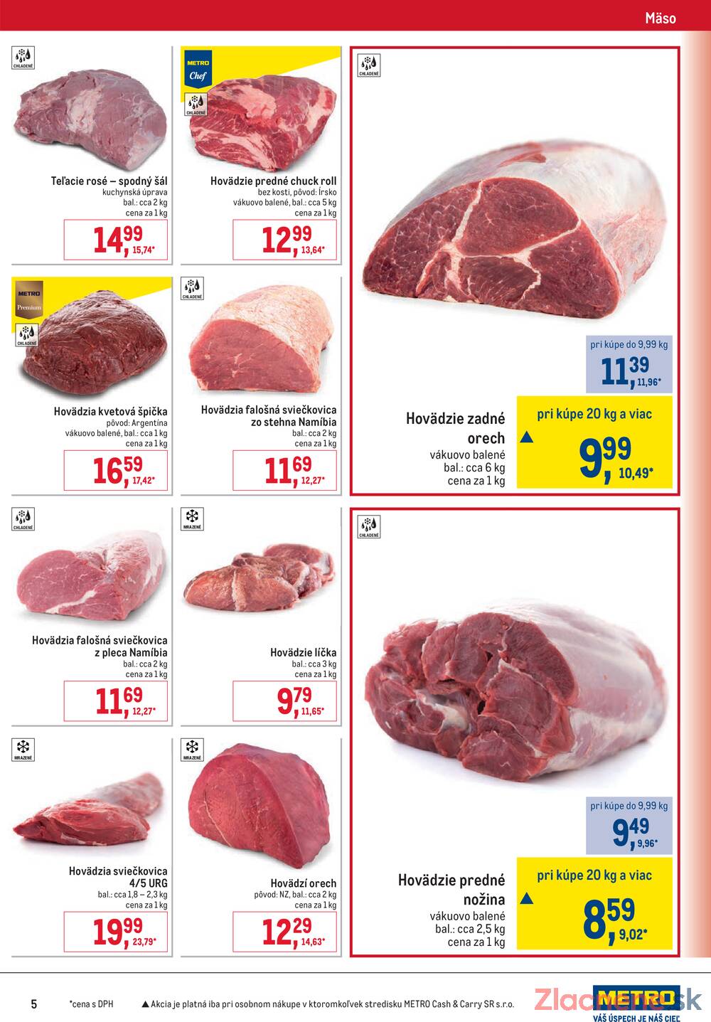 Leták METRO - Metro Gastronomie do 9.9. - strana 5