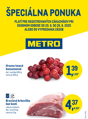 METRO : 5 letákov