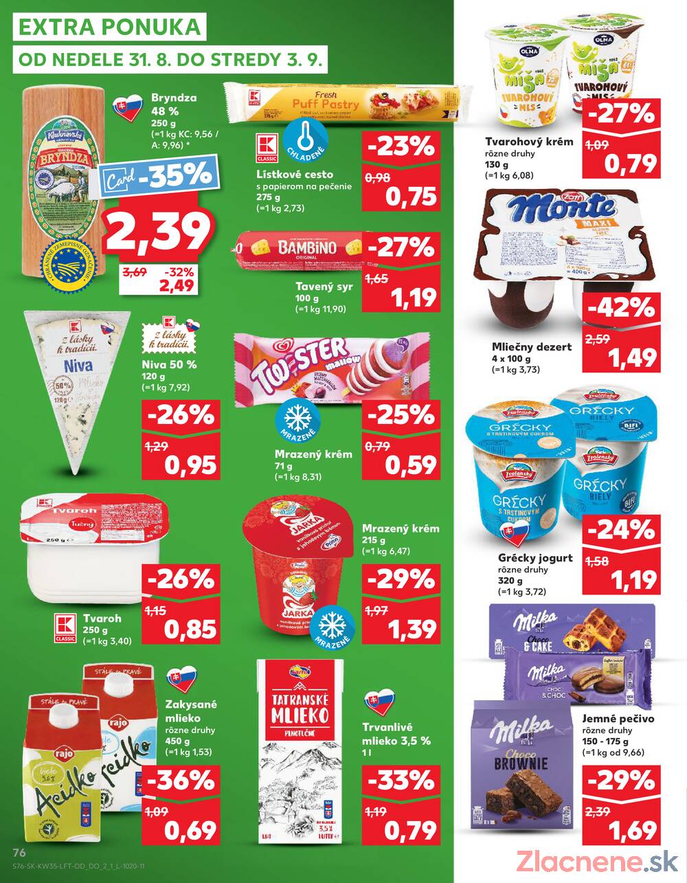 Leták Kaufland - Kaufland 28.8. - 3.9. - Kaufland Detva - strana 76