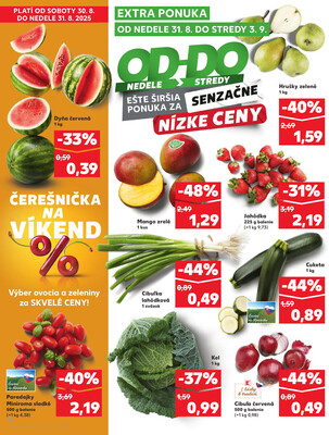 Kaufland 28.8. - 3.9. - Kaufland Detva