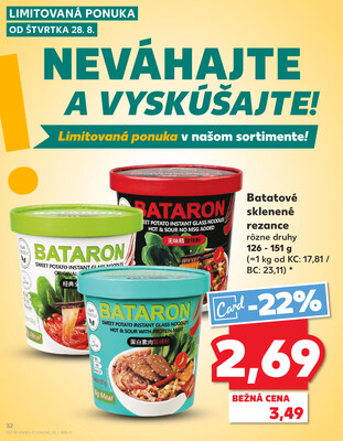 Kaufland 28.8. - 3.9. - Kaufland Rožňava
