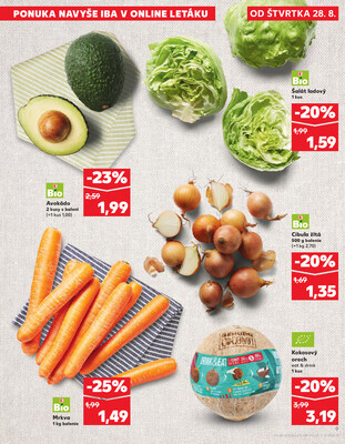 Kaufland 28.8. - 3.9. - Kaufland Partizánske