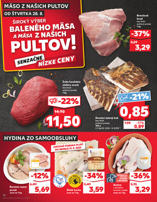 Kaufland 28.8. - 3.9. - Kaufland Partizánske