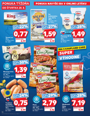 Kaufland 28.8. - 3.9. - Kaufland Partizánske