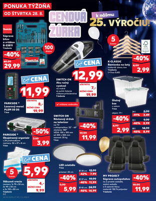 Kaufland 28.8. - 3.9. - Kaufland Partizánske