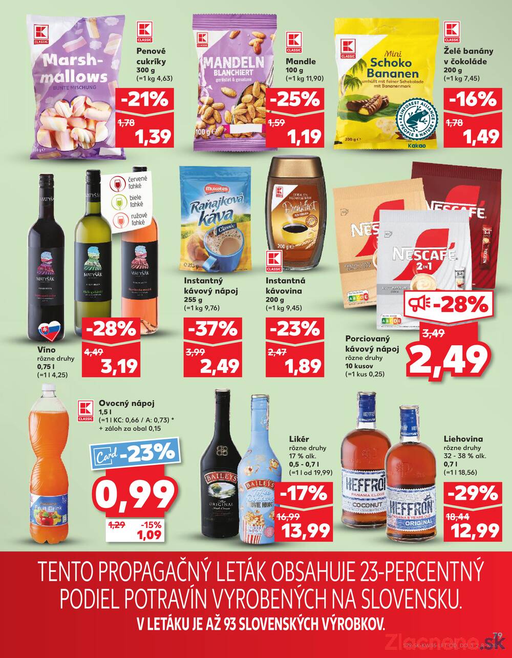Leták Kaufland - Kaufland 28.8. - 3.9. - Kaufland Topoľčany - strana 79