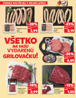Kaufland 28.8. - 3.9. - Kaufland Topoľčany