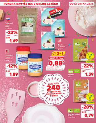 Kaufland 28.8. - 3.9. - Kaufland Topoľčany