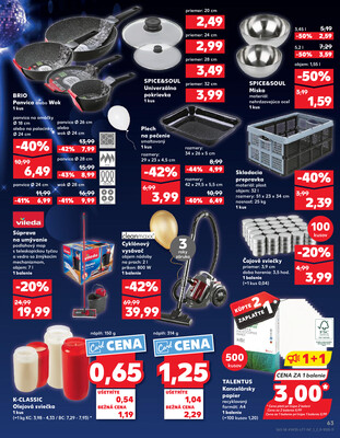 Kaufland 28.8. - 3.9. - Kaufland Topoľčany