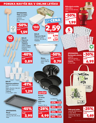 Kaufland 28.8. - 3.9. - Kaufland Topoľčany
