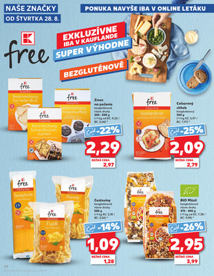 Kaufland 28.8. - 3.9. - Kaufland Malacky