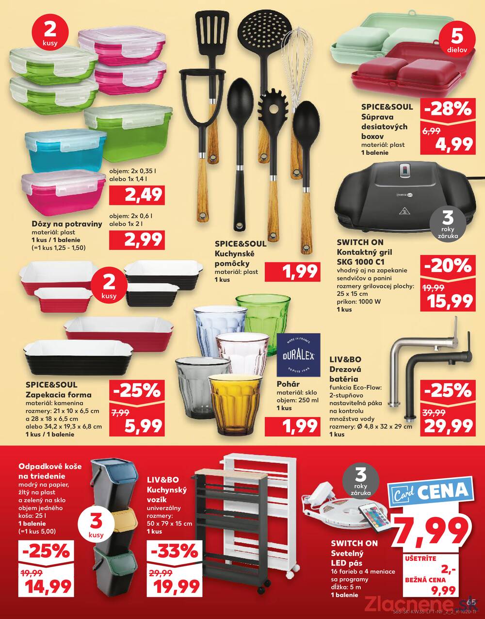 Leták Kaufland - Kaufland 28.8. - 3.9. - Kaufland (Harmincova, Bratislava - Dúbravka) - strana 65