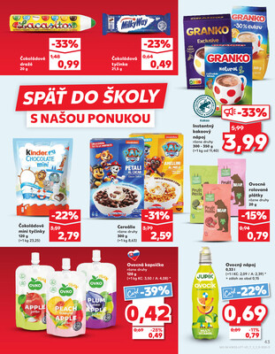 Kaufland 28.8. - 3.9. - Kaufland (Harmincova, Bratislava - Dúbravka)