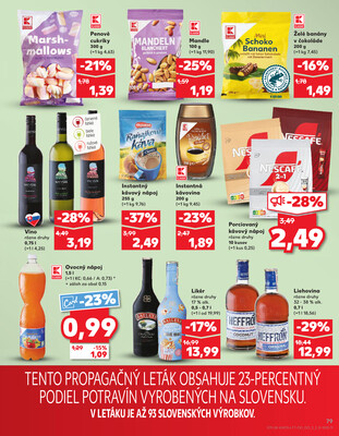 Kaufland 28.8. - 3.9. - Kaufland (Harmincova, Bratislava - Dúbravka)
