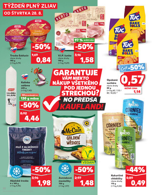 Kaufland 28.8. - 3.9. - Kaufland Senica