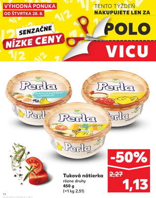 Kaufland 28.8. - 3.9. - Kaufland Košice - Popradská 