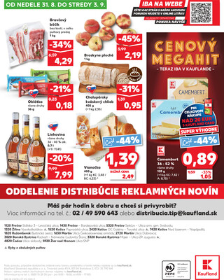 Kaufland 28.8. - 3.9. - Kaufland Košice - Popradská 