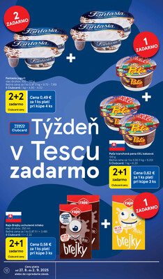Tesco supermarkety od 27.8. do 2.9.2025