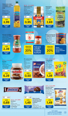 Tesco malé hypermarkety od 27.8. do 2.9.2025