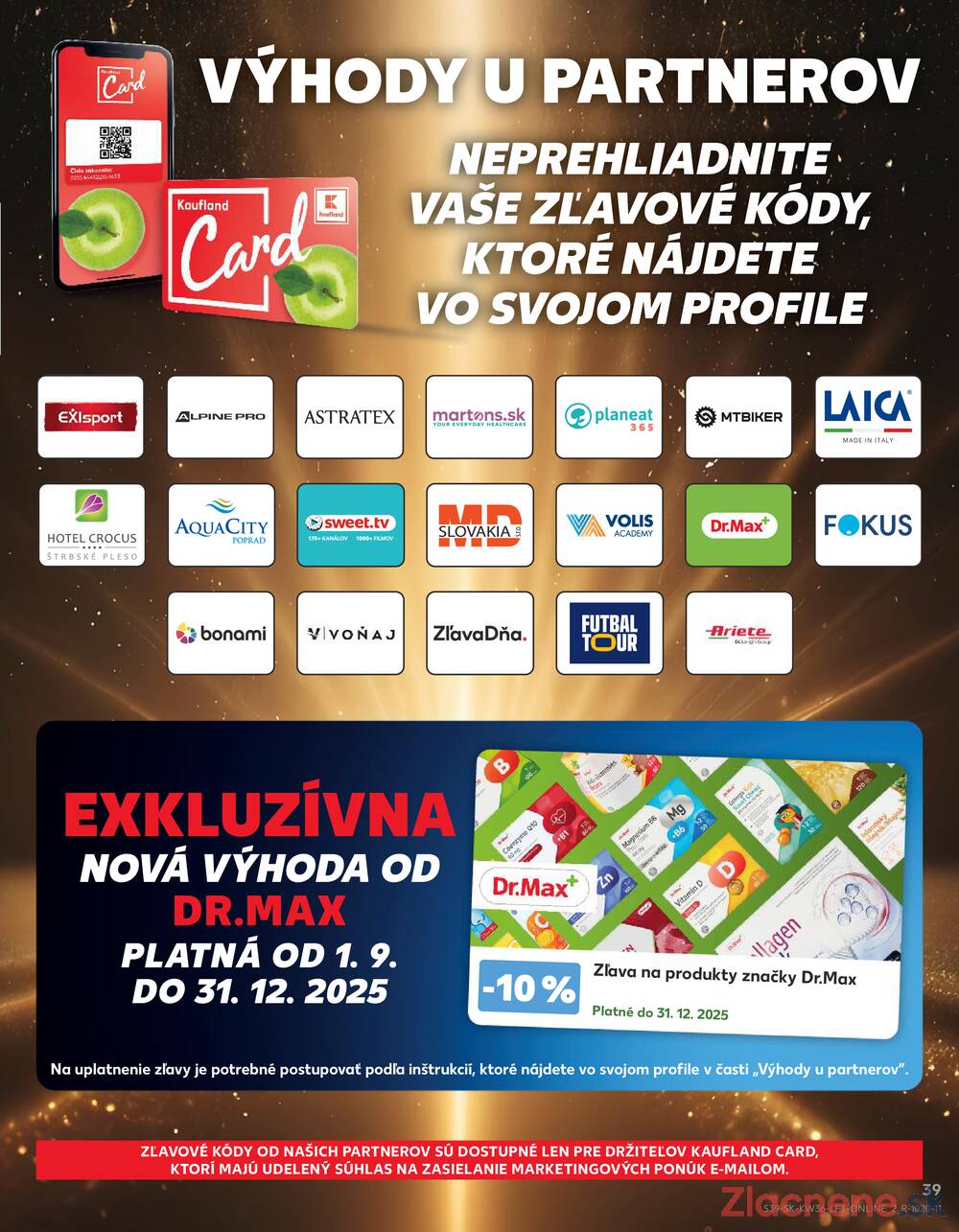 Leták Kaufland - Kaufland 4.9. - 10.9. - Kaufland Detva - strana 39