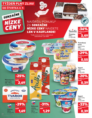 Kaufland 4.9. - 10.9. - Kaufland Michalovce