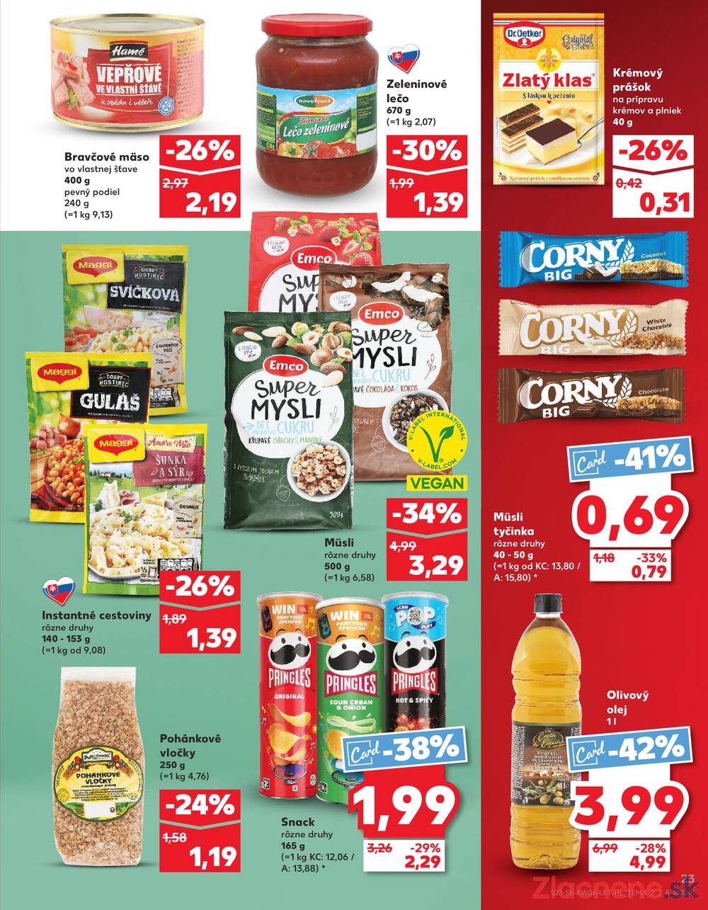Leták Kaufland - Kaufland 4.9. - 10.9. - Kaufland Dubnica nad Váhom - strana 23