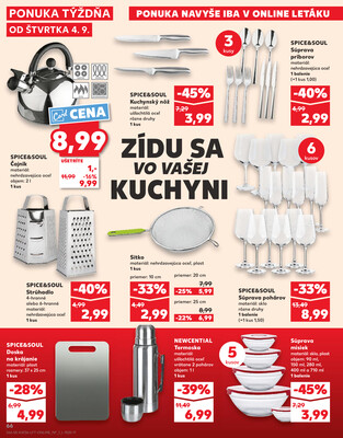 Kaufland 4.9. - 10.9. - Kaufland Dubnica nad Váhom