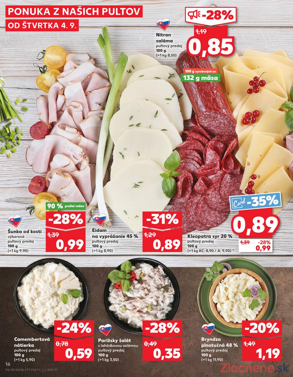 Leták Kaufland - Kaufland 4.9. - 10.9. - Kaufland Kežmarok - strana 16