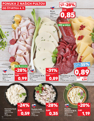 Kaufland 4.9. - 10.9. - Kaufland Kežmarok