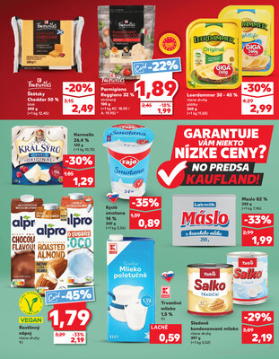 Kaufland 4.9. - 10.9. - Kaufland Kežmarok