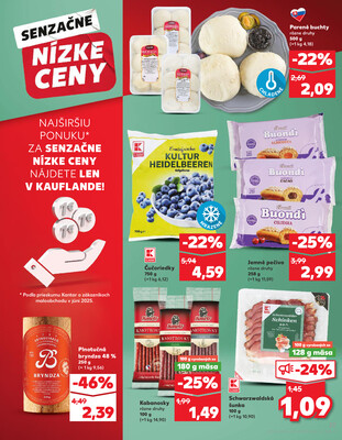 Kaufland 4.9. - 10.9. - Kaufland Poprad - Jiřího Wolkera
