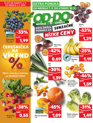 Kaufland 4.9. - 10.9. - Kaufland Hlohovec