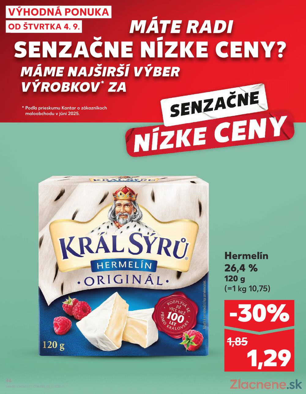 Leták Kaufland - Kaufland 4.9. - 10.9. - Kaufland Topoľčany - strana 46