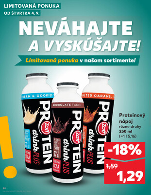 Kaufland 4.9. - 10.9. - Kaufland Topoľčany
