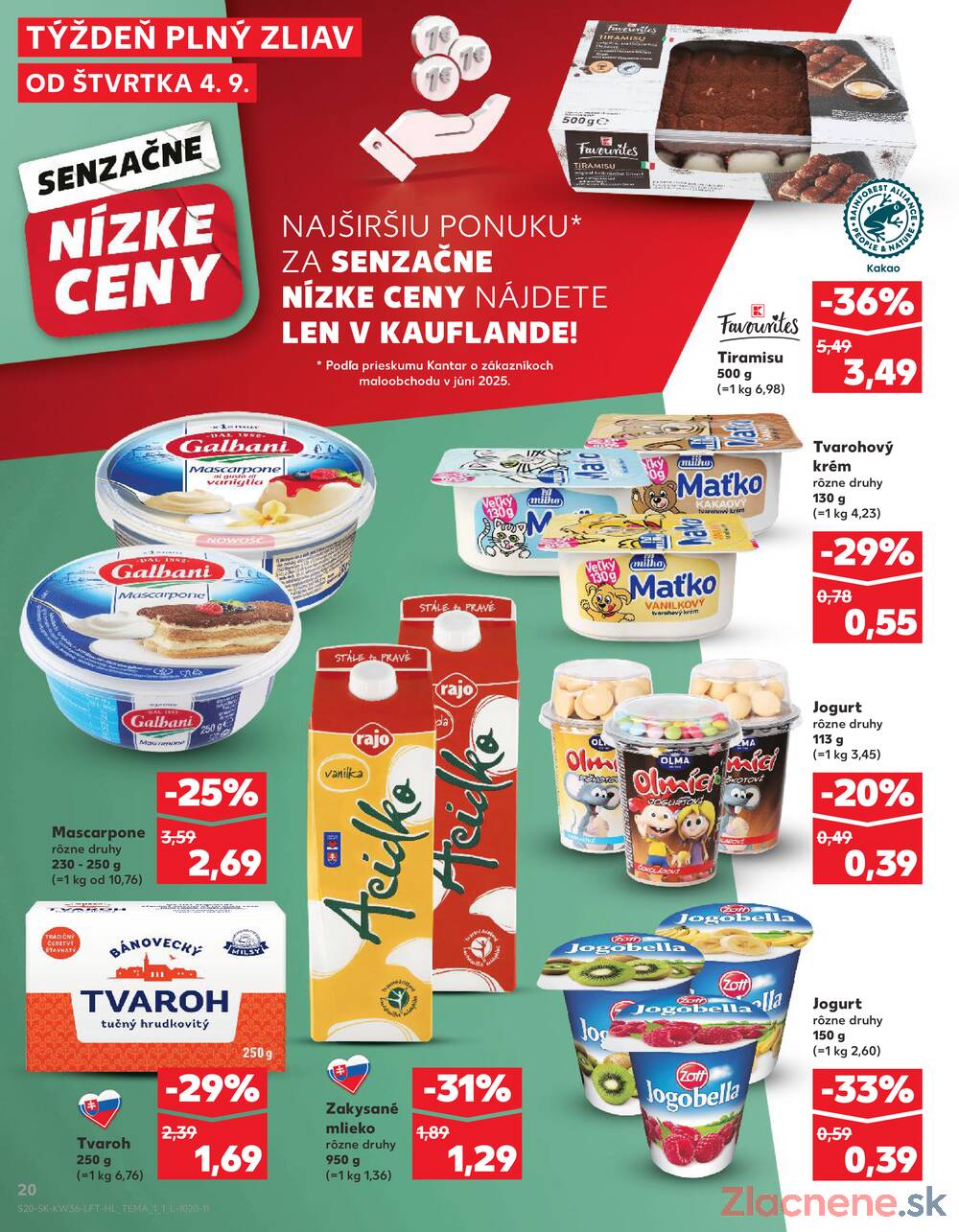 Leták Kaufland - Kaufland 4.9. - 10.9. - Kaufland Martin - strana 20