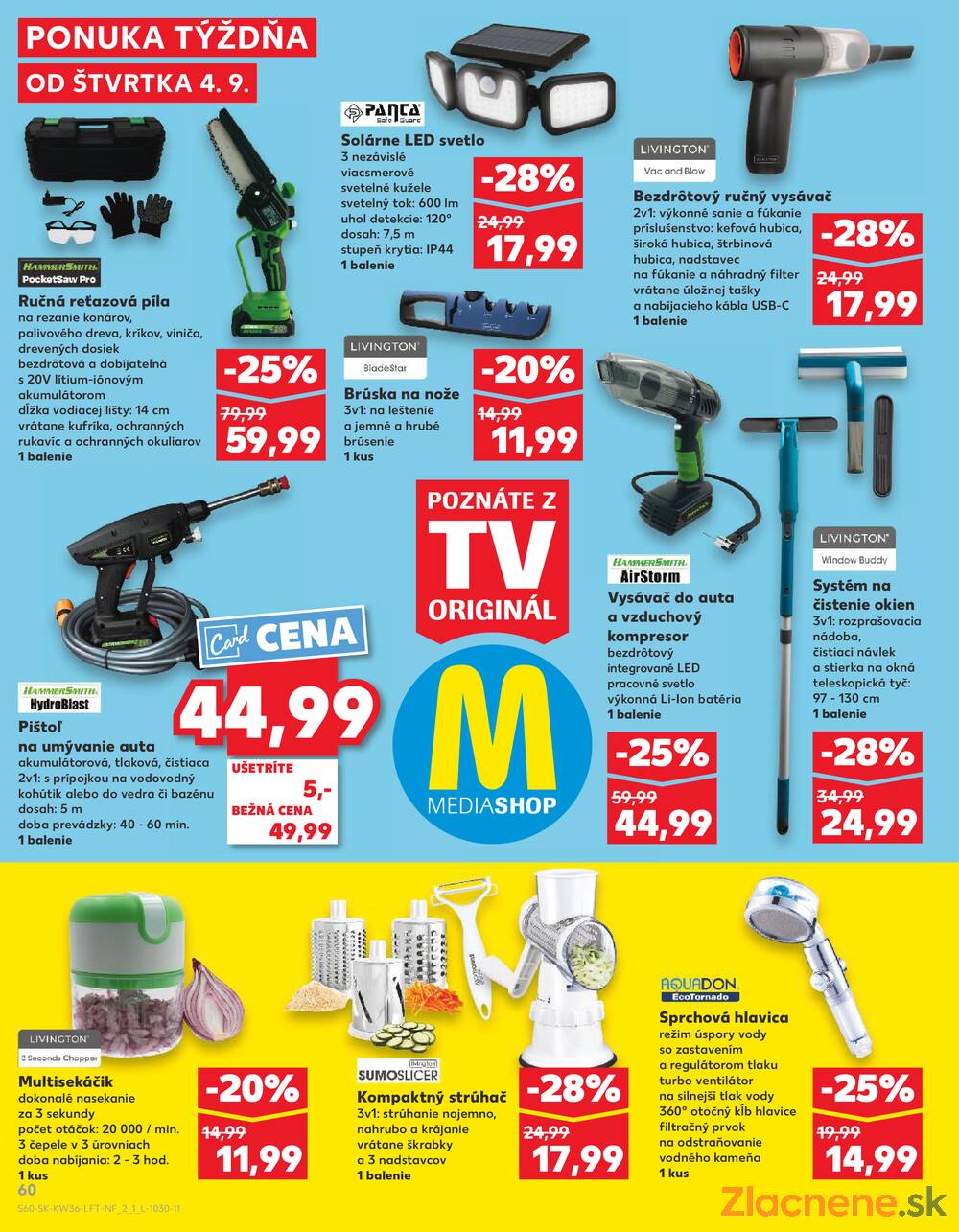 Leták Kaufland - Kaufland 4.9. - 10.9. - Kaufland Skalica - Mallého - strana 60