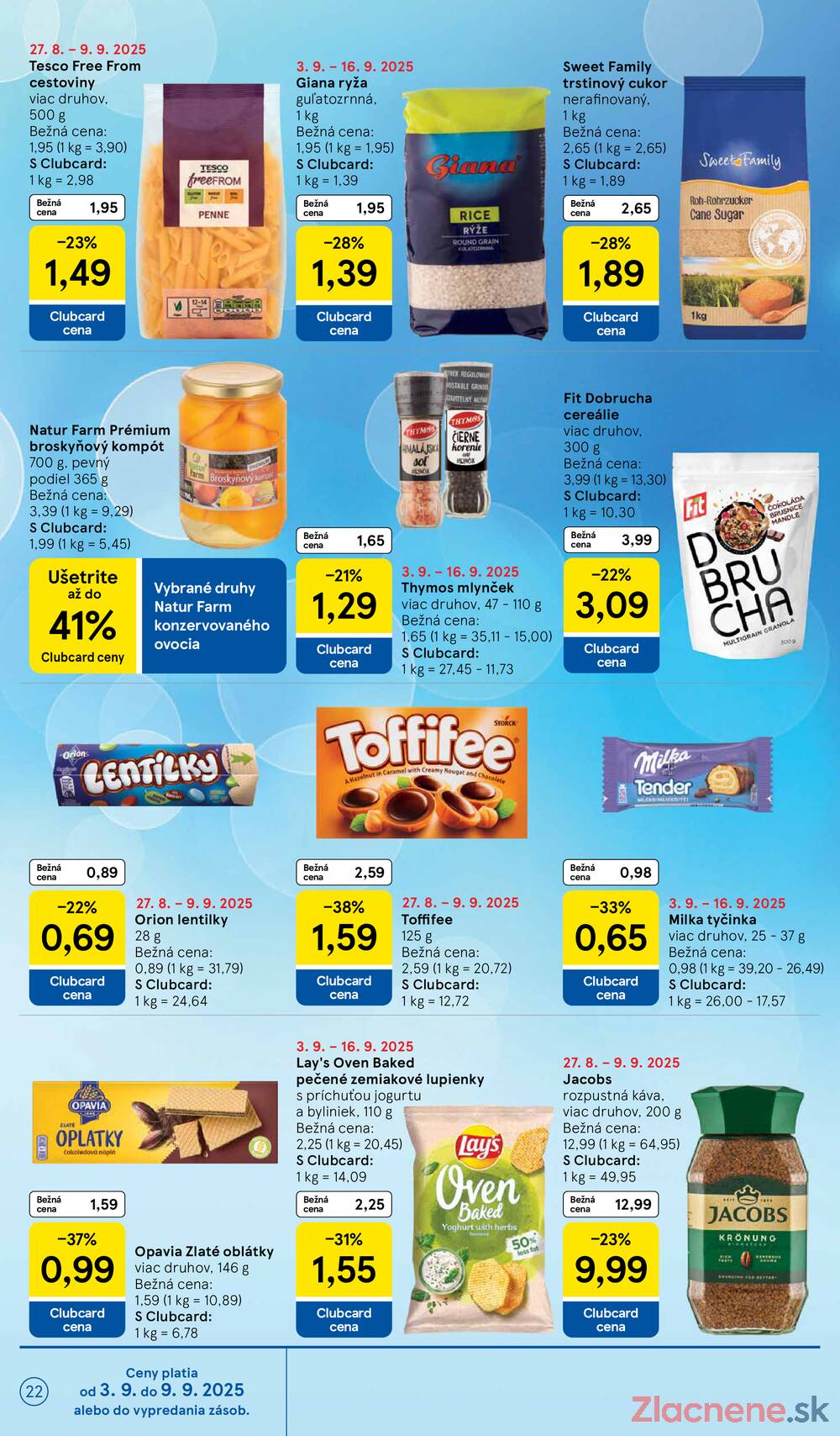 Leták Tesco - Tesco malé hypermarkety od 3.9. do 9.9.2025 - strana 22 Leták Tesco - Tesco malé hypermarkety od 3.9. do 9.9.2025 - strana 22