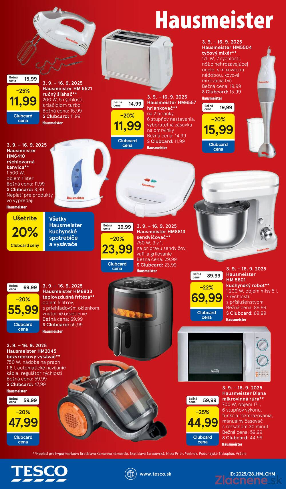 Leták Tesco - Tesco malé hypermarkety od 3.9. do 9.9.2025 - strana 33 Leták Tesco - Tesco malé hypermarkety od 3.9. do 9.9.2025 - strana 33