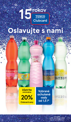 Tesco supermarkety od 10.9. do 16.9.2025